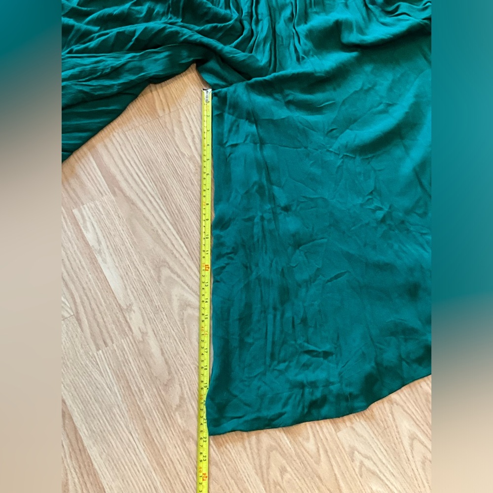 NWT Free People off shoulder jumpsuit / romper Green XS - Picture 8 of 10